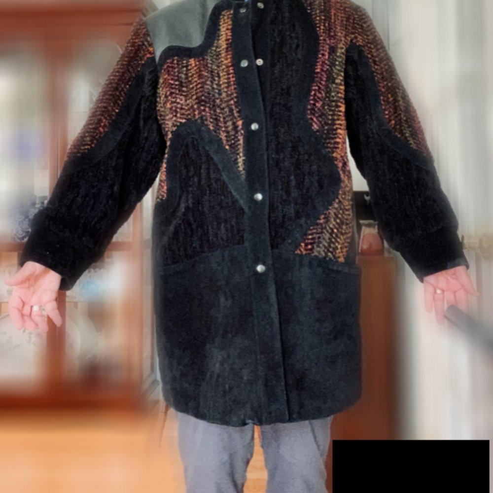 Jinx Leather, Suede and Wool Ladies Jacket